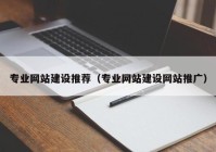 专业网站建设推荐（专业网站建设网站推广）